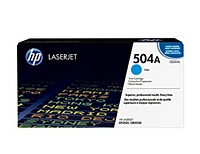 HP LaserJet 504A syaani värikasetti