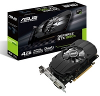 Asus Nvidia GeForce GTX 1050 Ti 4 Gt PCIe näytönohjain