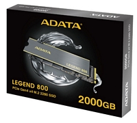 ADATA Legend 800 2000 Gt PCIe NVMe M.2 2280 SSD