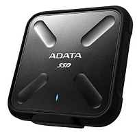 ADATA SD700 - 512 Gt ulkoinen SSD, USB 3.2 Gen 1, musta