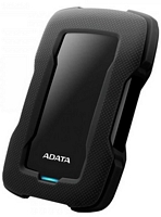 ADATA HD330 1000 Gt, USB 3.2 Gen 1, musta