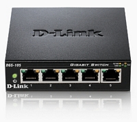 D-Link DGS-105 5-porttinen 10/100/1000 kytkin