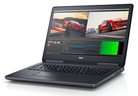 Dell Precision 7720 Intel Core i7-7820HQ kannettava (K), W10Pro