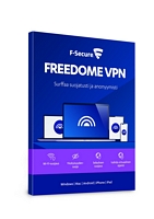 F-Secure Freedome 12 kk, 1 laite, vain mobiililaitteet