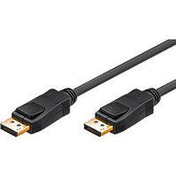 Goobay DisplayPort (uros) - Displayport (uros) 1.2 kaapeli, 4K, 2 m