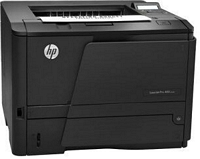 HP LaserJet Pro 400 M401dne mustavalkolasertulostin (K)