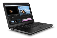 HP ZBook 17 G4 Intel Core i7-7700HQ kannettava (K), W10Pro