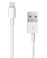 Mobia MFI lataus- & tiedonsiirto kaapeli, USB-A <-> Lightning 2m, valkoinen