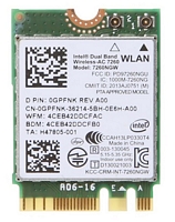 Intel Dual Band AC 7260 802.11ac WiFi + Bluetooth 4.0 M.2 kortti (K)