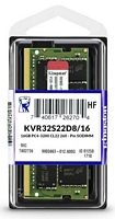 16 Gt 3200 MHz CL22 DDR4 SO-DIMM, Kingston KVR32S22D8/16