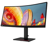 Lenovo ThinkVision T34w-20 34'' UltraWide curved UWQHD LED-näyttö (K)