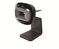 Microsoft LifeCam HD 3000 webkamera mikrofonilla, musta