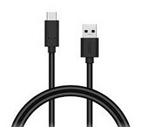 Mobia lataus- & tiedonsiirto kaapeli USB-A <-> USB-C 2.0 3 metriä, musta