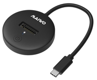Maiwo M.2 SATA/NVMe (M/B+M key) -> USB-C telakka