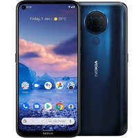 Nokia 5.4 4G älypuhelin 64 Gt (K), Polar Night