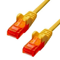 ProXtend RJ45 CAT6 U/UTP verkkokaapeli, 2 m keltainen