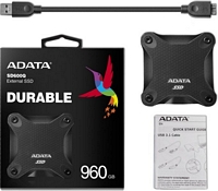Adata SD600Q - 960 Gt ulkoinen SSD, USB 3.2 Gen 1