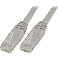 MicroConnect RJ45 CAT6 U/UTP verkkokaapeli, 3 m harmaa, V-UTP603VP