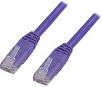 Verkkokaapeli RJ45 CAT6, 2 m lila, TP-62P