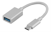 USB-C / USB-A 3.1 Gen 1 adapteri, hopea