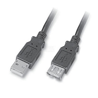USB 2.0 AM/AF jatkokaapeli, 3 m