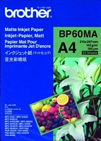 Brother mattapintainen mustesuihkulaitteiden A4-paperi (25 arkkia)