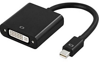 Deltaco Mini DisplayPort (uros) -> DVI-I (naaras) adapteri, FHD, DP-DVI6