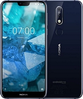 Nokia 7.1 älypuhelin 64 Gt (K), Midnight Blue