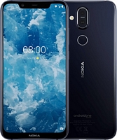 Nokia 8.1 älypuhelin 64 Gt (K), sininen