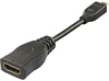 Deltaco micro HDMI (uros) - HDMI (naaras) adapteri