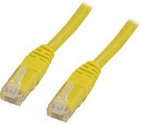 Verkkokaapeli RJ45 CAT6, 0.5 m keltainen, TP-60GL