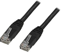 Verkkokaapeli RJ45 CAT6, 3 m musta