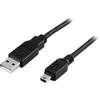 USB 2.0 AM/MiniBM kaapeli, 3 m, USB-27S